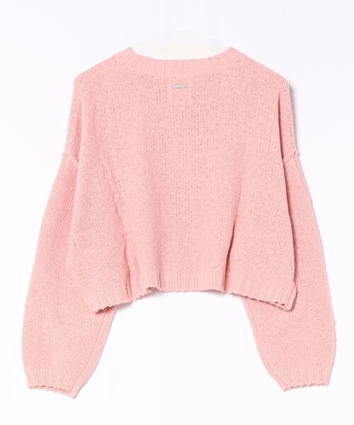 BILLABONG（ビラボン）の「【直営店限定】BILLABONG レディース SHADES セーター 【2024年春夏モデル】/ビラボンニット（ニット/セーター・レディース・ピンク・MEDIUM）」の2枚目の写真