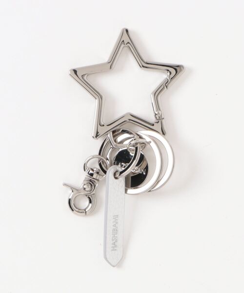 LAZY SUSAN（レイジースーザン）の「カラビナキーリング　スター（キーホルダー・レディース・シルバー/ゴールド・FREE）」の2枚目の写真