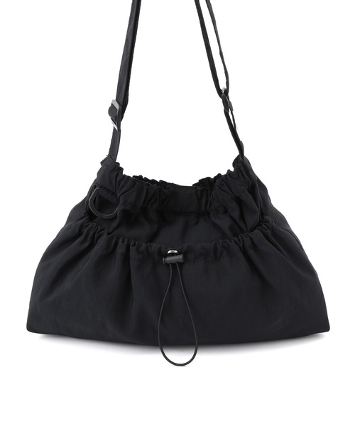 ROPE' PICNIC（ロペピクニック）の「撥水加工/サイドドロストポケットショルダーバッグ（ショルダーバッグ・レディース・ブラック/キナリ・FREE）」の10枚目の写真