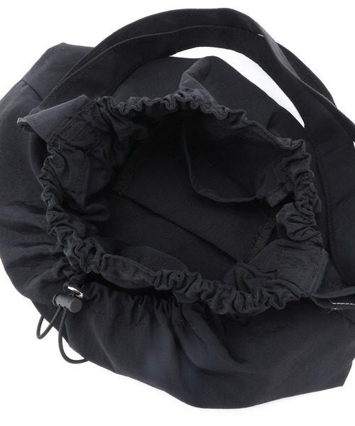 ROPE' PICNIC（ロペピクニック）の「撥水加工/サイドドロストポケットショルダーバッグ（ショルダーバッグ・レディース・ブラック/キナリ・FREE）」の4枚目の写真