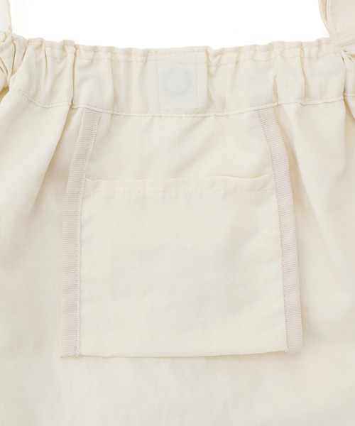 ROPE' PICNIC（ロペピクニック）の「撥水加工/サイドドロストポケットショルダーバッグ（ショルダーバッグ・レディース・ブラック/キナリ・FREE）」の6枚目の写真