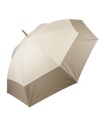 macocca（マコッカ）の「完全遮光 UVカット100% 日傘 Paraffi パラフィ 無地切替（長傘）」