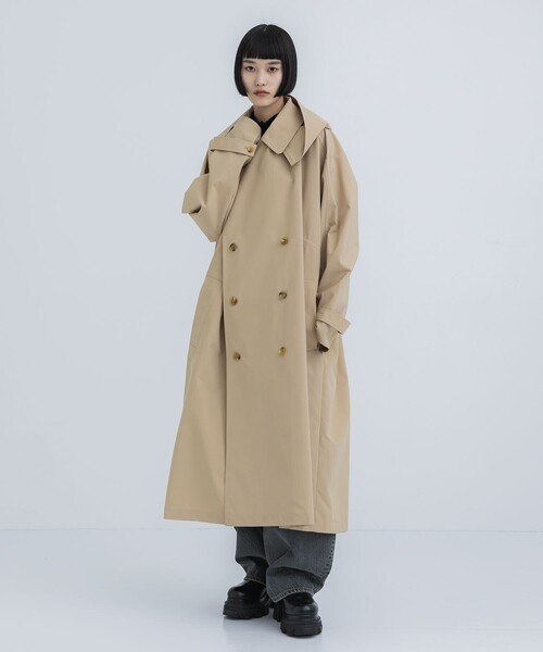 VACHEMENT STUDIOUS別注 リサイクルシェルタフタロングコート VACHEMENT（ヴァシュモン）の「【VACHEMENT/ヴァシュモン】《STUDIOUS
