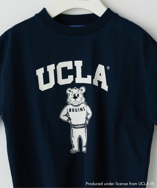 UCLA（ユーシーエルエー）の「【KIDS】【UCLA】TYPY別注プリントTee（Tシャツ/カットソー・キッズ・アイボリー/チャコールグレー/ネイビー・MEDIUM/SMALL/XX-LARGE/X-LARGE/LARGE）」の7枚目の写真