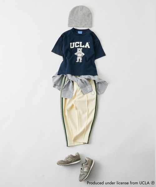 UCLA（ユーシーエルエー）の「【KIDS】【UCLA】TYPY別注プリントTee（Tシャツ/カットソー・キッズ・アイボリー/チャコールグレー/ネイビー・MEDIUM/SMALL/XX-LARGE/X-LARGE/LARGE）」の4枚目の写真