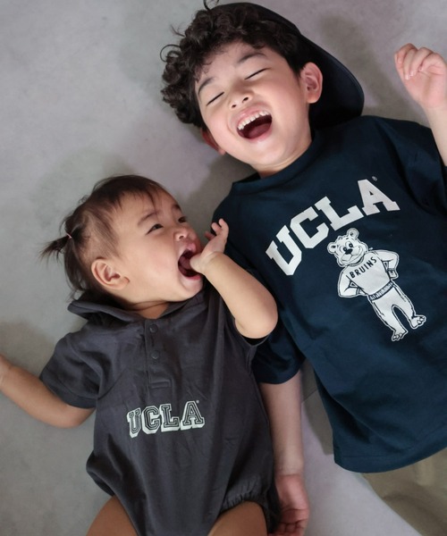 UCLA（ユーシーエルエー）の「【KIDS】【UCLA】TYPY別注プリントTee（Tシャツ/カットソー・キッズ・アイボリー/チャコールグレー/ネイビー・MEDIUM/SMALL/XX-LARGE/X-LARGE/LARGE）」の21枚目の写真