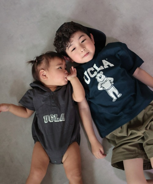 UCLA（ユーシーエルエー）の「【KIDS】【UCLA】TYPY別注プリントTee（Tシャツ/カットソー・キッズ・アイボリー/チャコールグレー/ネイビー・MEDIUM/SMALL/XX-LARGE/X-LARGE/LARGE）」の22枚目の写真