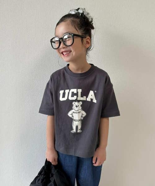 UCLA（ユーシーエルエー）の「【KIDS】【UCLA】TYPY別注プリントTee（Tシャツ/カットソー・キッズ・アイボリー/チャコールグレー/ネイビー・MEDIUM/SMALL/XX-LARGE/X-LARGE/LARGE）」の17枚目の写真