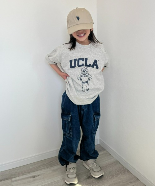 UCLA（ユーシーエルエー）の「【KIDS】【UCLA】TYPY別注プリントTee（Tシャツ/カットソー・キッズ・アイボリー/チャコールグレー/ネイビー・MEDIUM/SMALL/XX-LARGE/X-LARGE/LARGE）」の12枚目の写真