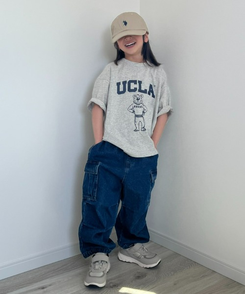 UCLA（ユーシーエルエー）の「【KIDS】【UCLA】TYPY別注プリントTee（Tシャツ/カットソー・キッズ・アイボリー/チャコールグレー/ネイビー・MEDIUM/SMALL/XX-LARGE/X-LARGE/LARGE）」の14枚目の写真