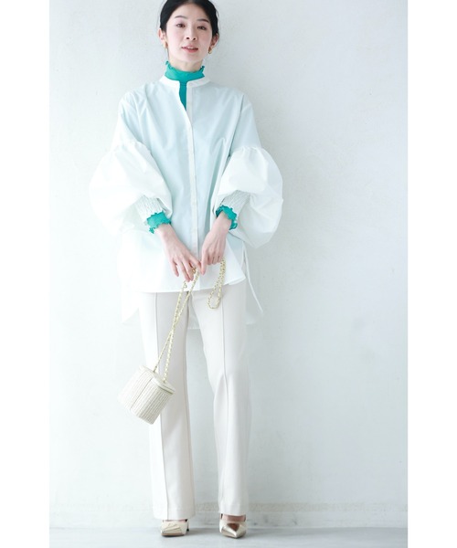 cawaii（カワイイ）の「気分が上がる キャンディーカラーインナー（Tシャツ/カットソー・レディース・ライトグリーン/ライトブルー/オレンジ・FREE）」の20枚目の写真