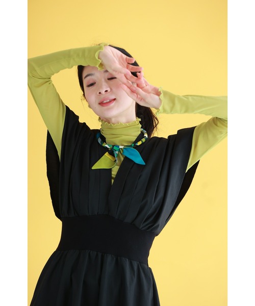 cawaii（カワイイ）の「気分が上がる キャンディーカラーインナー（Tシャツ/カットソー・レディース・ライトグリーン/ライトブルー/オレンジ・FREE）」の15枚目の写真