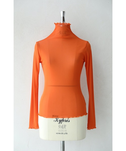 cawaii（カワイイ）の「気分が上がる キャンディーカラーインナー（Tシャツ/カットソー・レディース・ライトグリーン/ライトブルー/オレンジ・FREE）」の7枚目の写真