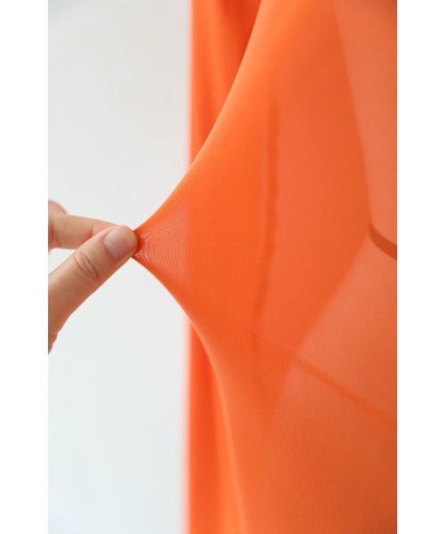 cawaii（カワイイ）の「気分が上がる キャンディーカラーインナー（Tシャツ/カットソー・レディース・ライトグリーン/ライトブルー/オレンジ・FREE）」の12枚目の写真