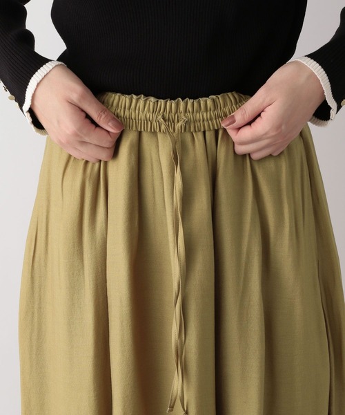 GLOBAL WORK（グローバルワーク）の「シアーボリュームフレアスカート/991705（スカート・レディース・イエロー/ブラック/ブルー・FREE）」の22枚目の写真