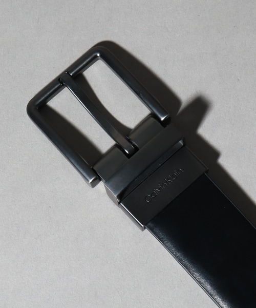 Calvin Klein（カルバン・クライン）の「【Calvin Klein/カルバンクライン】リバーシブル レザーベルト（ベルト・メンズ・ブラック系1/ブラック系2・M/S）」の6枚目の写真