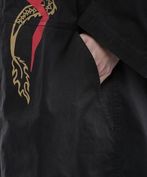 MANASTASH(マナスタッシュ)の「MANASTASH/マナスタッシュ DRAGON HANTEN SHIRT(シャツ/ブラウス・メンズ・ネイビー/ブラック・LARGE)」の14枚目の写真