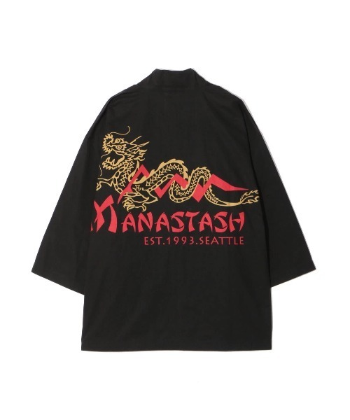 MANASTASH(マナスタッシュ)の「MANASTASH/マナスタッシュ DRAGON HANTEN SHIRT(シャツ/ブラウス・メンズ・ネイビー/ブラック・LARGE)」の15枚目の写真