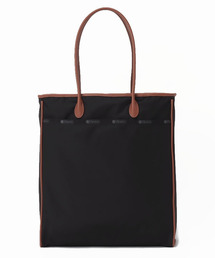 LeSportsac（レスポートサック）の「UPTOWN LG BOOK TOTE アップタウンブラック/チョコレート（トートバッグ・メンズ）」