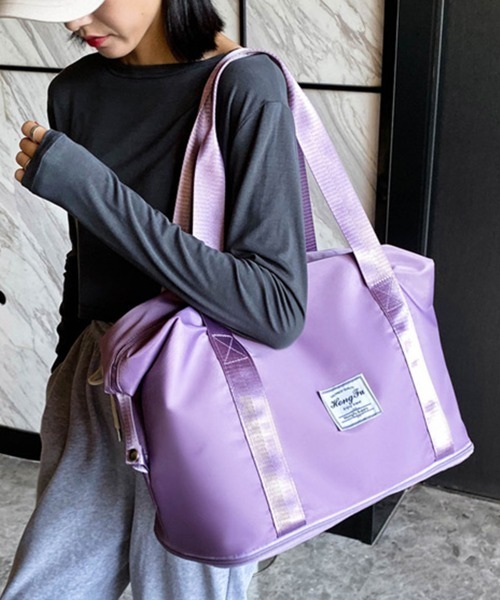 Miniministore(ミニミニストア)の「キャリーオンバッグ トラベルバッグ(トートバッグ・レディース・ブルー/ラベンダー/ピンク/ブラック/グレー・FREE)」の1枚目の写真