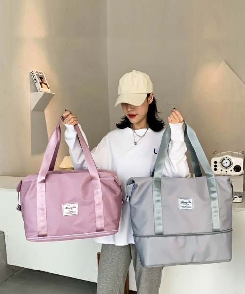 Miniministore(ミニミニストア)の「キャリーオンバッグ トラベルバッグ(トートバッグ・レディース・ブルー/ラベンダー/ピンク/ブラック/グレー・FREE)」の10枚目の写真