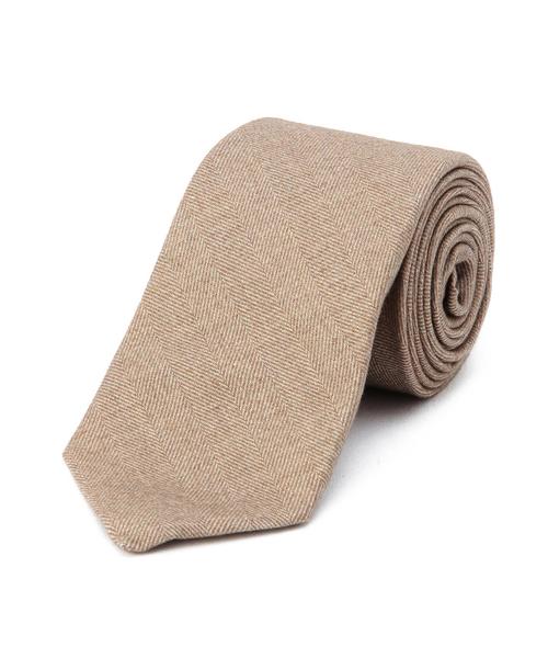 green label relaxing（グリーンレーベルリラクシング）の「★LUISA 7.5 SOLID ネクタイ BRWS1（ネクタイ・メンズ・ベージュ/ダークブラウン/ダークグリーン/コバルトブルー/ロイヤルブルー/ネイビー・フリー）」の2枚目の写真