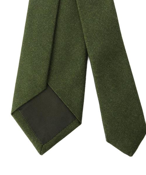 green label relaxing（グリーンレーベルリラクシング）の「★LUISA 7.5 SOLID ネクタイ BRWS1（ネクタイ・メンズ・ベージュ/ダークブラウン/ダークグリーン/コバルトブルー/ロイヤルブルー/ネイビー・フリー）」の7枚目の写真