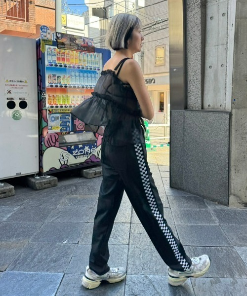 Candy Stripper（キャンディストリッパー）の「BLAZING RAT JERSEY パンツ（その他パンツ・レディース・オレンジ/グレー/ブラック・2）」の10枚目の写真