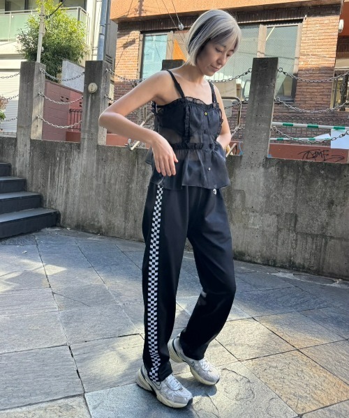 Candy Stripper（キャンディストリッパー）の「BLAZING RAT JERSEY パンツ（その他パンツ・レディース・オレンジ/グレー/ブラック・2）」の9枚目の写真