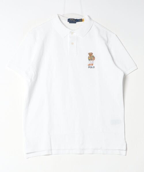 POLO Ralph Lauren スリムフィット ベア　ポロシャツ 刺繍 半袖 RALPH LAUREN｜(RLX)カスタム スリム フィット Polo ベア ポロシャツ