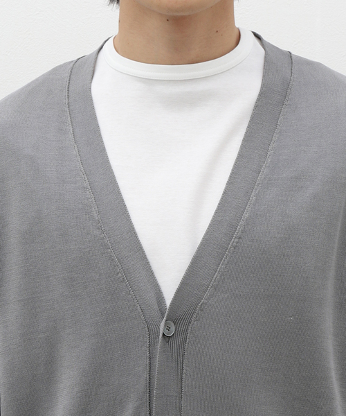 Yonetomi（ヨネトミ）の「【米富繊維 / Yonetomi】SILK KNIT C/D