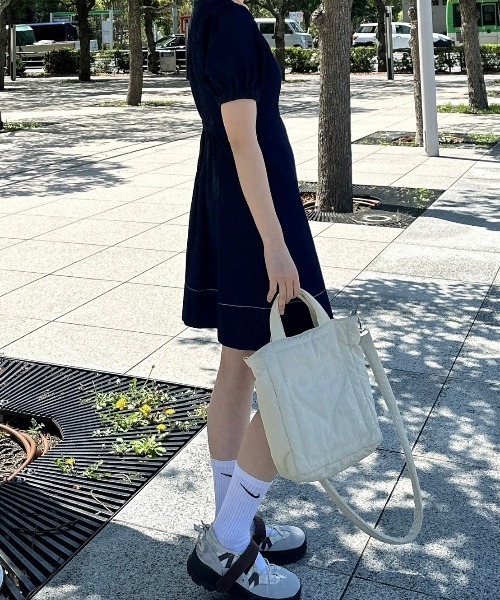 idem（イデム）の「lady denim mini onepiece/デニムミニ