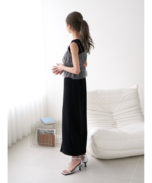 Stylevoice for xxx チュールビスチェトップス Stylevoice for xxx（スタイルヴォイスフォー）の「＜kannaさん