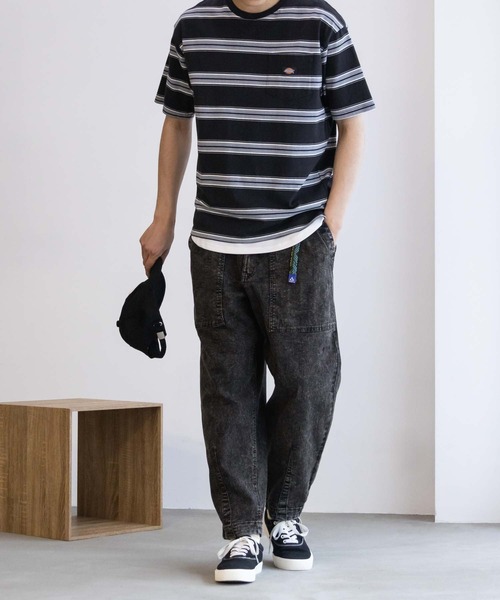 GERRY(ジェリー)の「GERRY ルーズクライミングパンツ(デニムパンツ・メンズ・ブラック/カーキ/ダークインディゴブルー/インディゴブルー/ベージュ/ブラック系1・L/M/XL)」の17枚目の写真