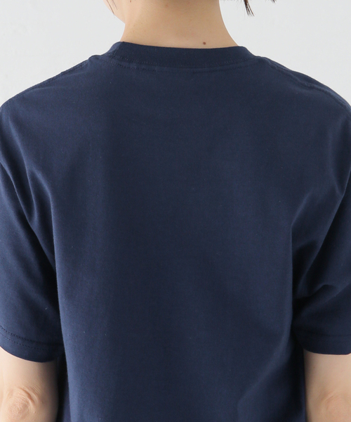 Oriens JOURNAL STANDARD(オリエンス ジャーナルスタンダード)の「【nancy/ナンシー】DIARY TEE NA064:Tシャツ(Tシャツ/カットソー・レディース・ネイビー/レッド・SMALL/MEDIUM)」の8枚目の写真