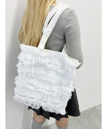 PHILLY | 【PHILLY】チュールフリルトートバッグ(トートバッグ)