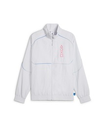 プーマ PUMA x PlayStationトラックジャケット 黒 ブラック PUMA（プーマ）の「PUMA プーマ メンズ PUMA x PlayStation