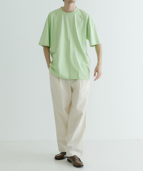 gicipi(ジチピ)の「GICIPI GRANCHIO(Tシャツ/カットソー・メンズ・ミント/ホワイト/ブラック・4/5)」の6枚目の写真