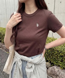 【U.S. POLO ASSN.】限定商品 Beauty smooth Tee ビューティースムースTシャツ