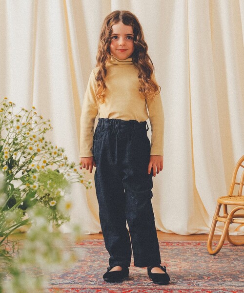 こども ビームス（コドモビームス）の「FABRIQ REPORT × こども ビームス / 別注 テーパード デニム（90～135cm）（デニムパンツ・キッズ・インディゴブルー・XS/S/M）」の3枚目の写真