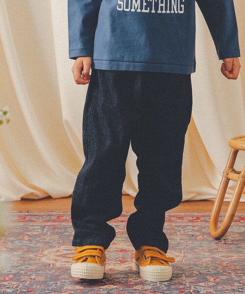 こども ビームス（コドモビームス）の「FABRIQ REPORT × こども ビームス / 別注 テーパード デニム（90～135cm）（デニムパンツ・キッズ・インディゴブルー・XS/S/M）」の5枚目の写真