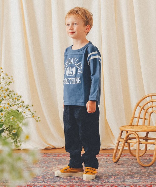 こども ビームス（コドモビームス）の「FABRIQ REPORT × こども ビームス / 別注 テーパード デニム（90～135cm）（デニムパンツ・キッズ・インディゴブルー・XS/S/M）」の6枚目の写真