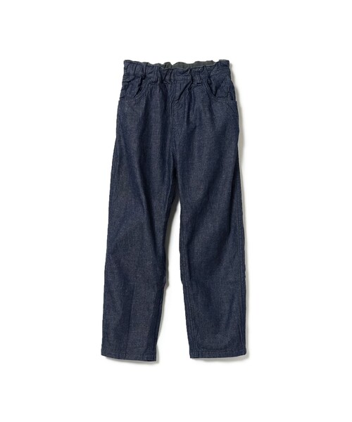 こども ビームス（コドモビームス）の「FABRIQ REPORT × こども ビームス / 別注 テーパード デニム（90～135cm）（デニムパンツ・キッズ・インディゴブルー・XS/S/M）」の9枚目の写真