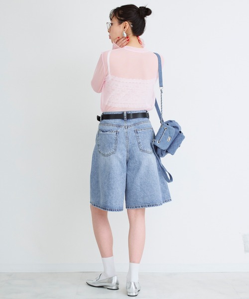 Narcissus（ナルシス）の「【Narcissus】フレアハーフデニム（デニムパンツ・レディース・その他・FREE）」の8枚目の写真
