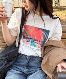 feepur | ニュアンスグラフィックTee(Tシャツ/カットソー)