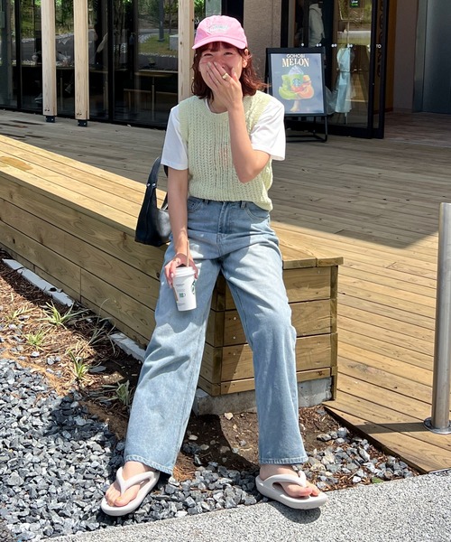 feepur（フェピュール）の「ニュアンスグラフィックTee（Tシャツ/カットソー・レディース・オフホワイト/ブラック・MEDIUM）」の19枚目の写真