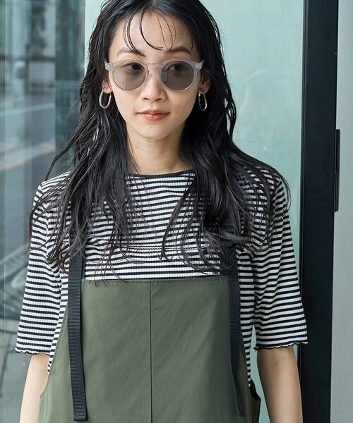 coen（コーエン）の「【C.Mt】エプロンキャミワンピース（ジャンパースカート・レディース・その他1/オリーブ/ブラック・M/L）」の18枚目の写真