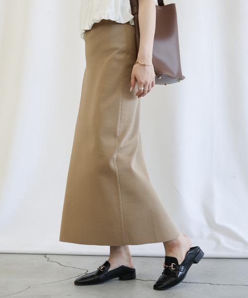 select MOCA（セレクトモカ）の「【セレモニー】ニットタイトスカート（スカート・レディース・ベージュ/ブラック/ネイビー・MEDIUM/LARGE）」の11枚目の写真