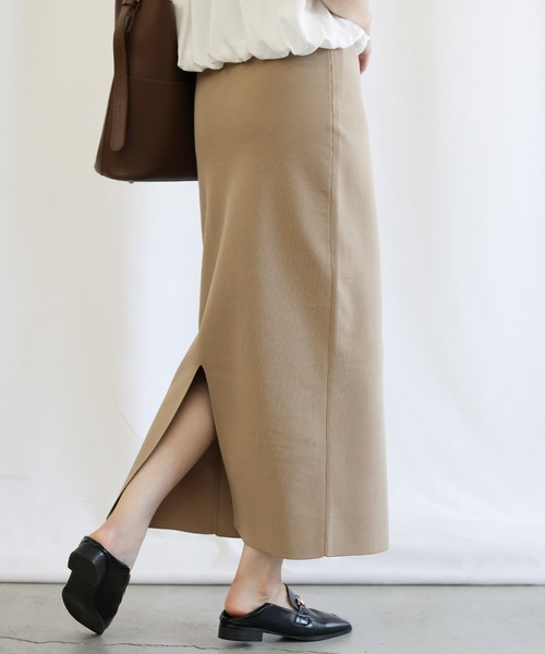select MOCA（セレクトモカ）の「【セレモニー】ニットタイトスカート（スカート・レディース・ベージュ/ブラック/ネイビー・MEDIUM/LARGE）」の12枚目の写真