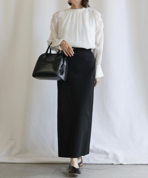select MOCA（セレクトモカ）の「【セレモニー】ニットタイトスカート（スカート・レディース・ベージュ/ブラック/ネイビー・MEDIUM/LARGE）」の19枚目の写真